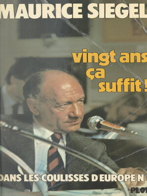 cover image of Vingt ans, ça suffit ̣!